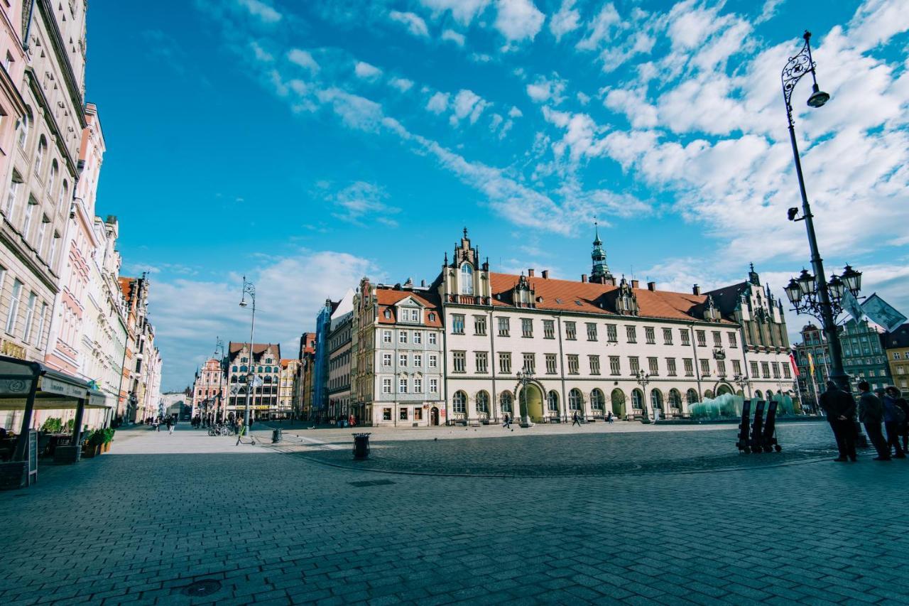 Klimatyczny Apartament Przy Rynku Wrocław Extérieur photo